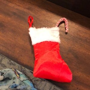 Cute handmade stocking ornament